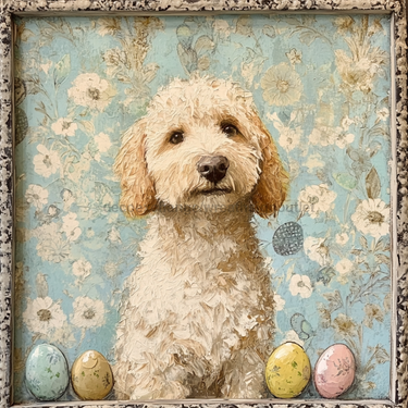Dog Sign, Doodle Sign, DCO-13012, Sign For Wreath, 10x10